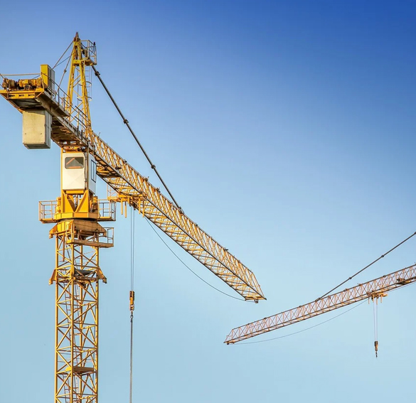crane rentals for construction sites
