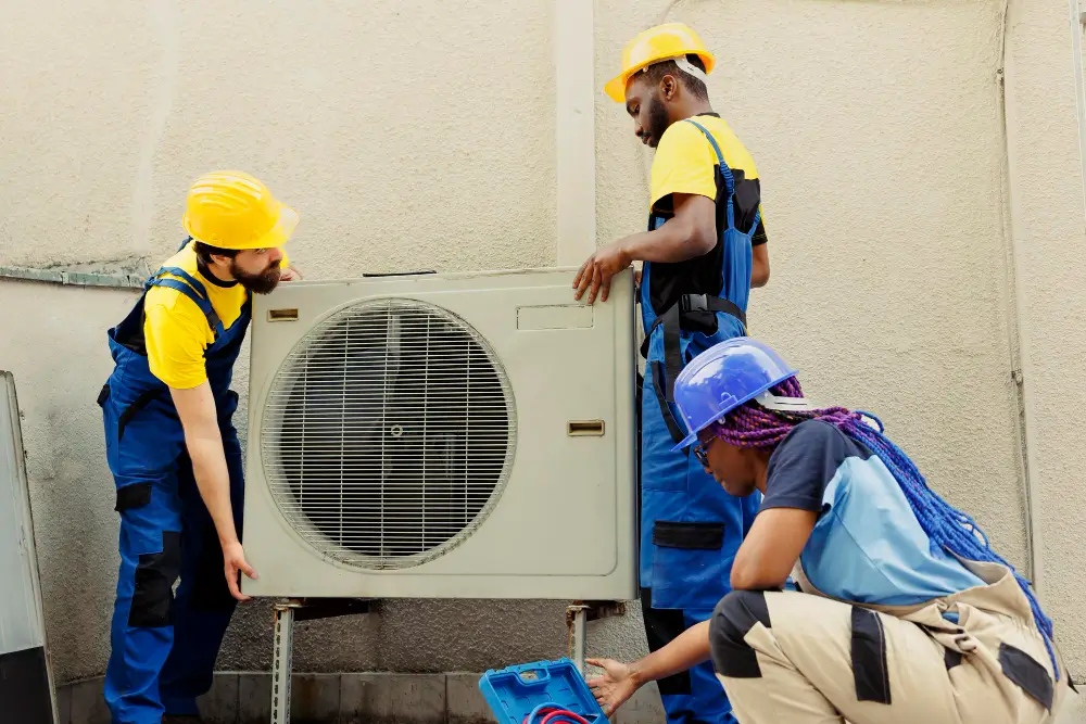 Air Conditioning Crane Installation Service