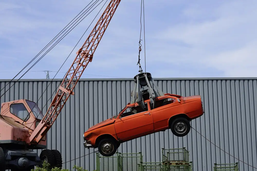 Crane rental in California