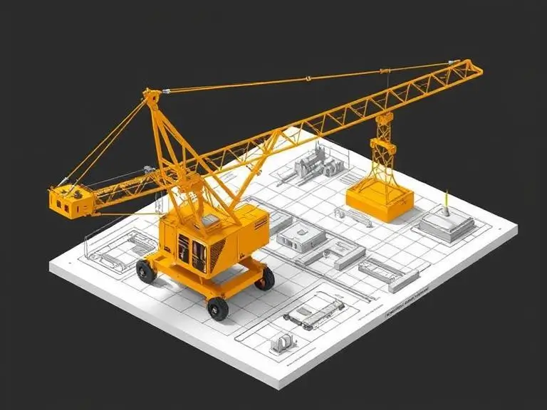 3d lift plan for crane